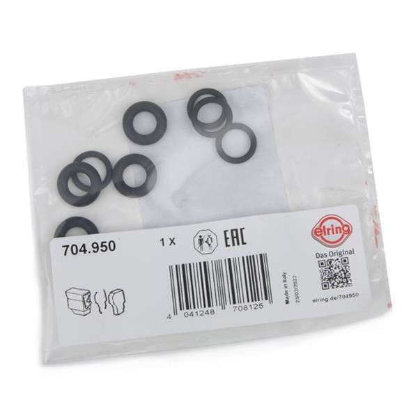 ELRING Seal Ring Set, injector 704.950 ELRING 704.950 genuine Citroen Nemo Estate injector seals price