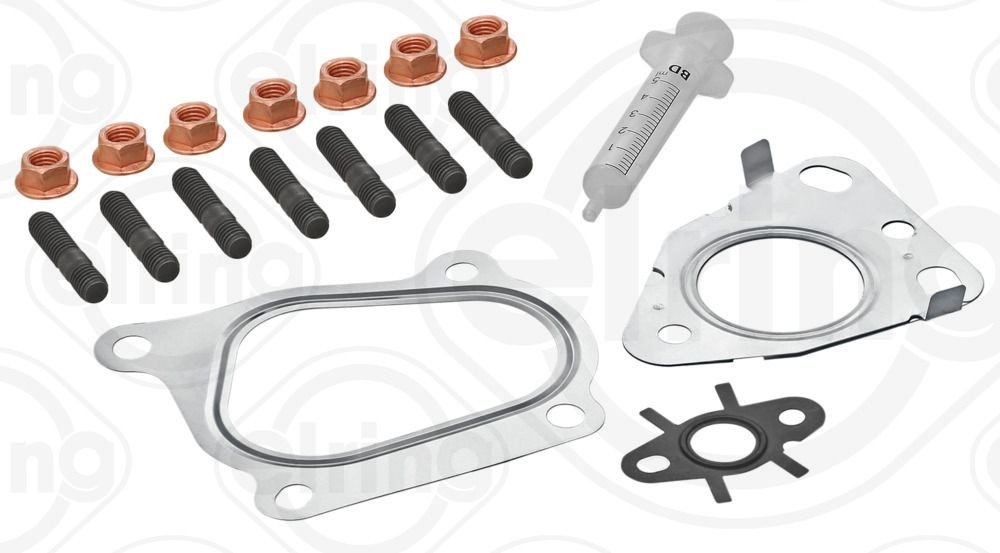 ELRING Kit montaggio turbocompressore 810.970 810.970 costo Kit montaggio impianto gas scarico NISSAN PULSAR ELRING