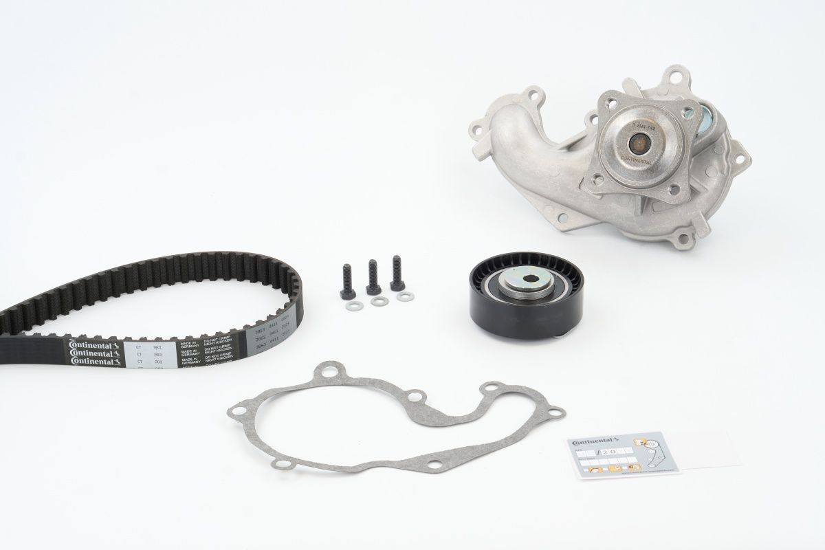 CONTITECH Distributieriem set + waterpomp CT983WP1 CT983WP1 Distributieriem set + waterpomp CONTITECH FORD FIESTA