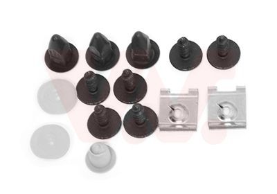 Mounting Kit, mud guard VAN WEZEL 0330796 VAN WEZEL 0330796 AUDI A8 2013 wing price