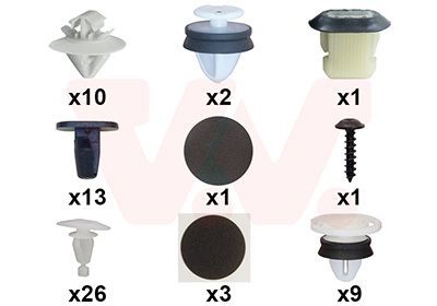 VAN WEZEL Montagesatz, Tür 0944799 0944799 Autotür (Ersatzteil) VAN WEZEL FIAT STILO