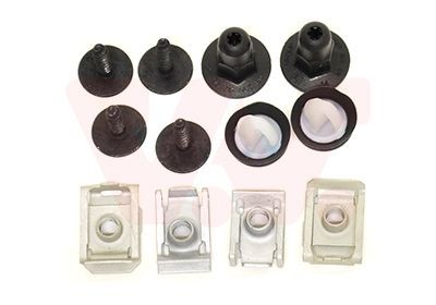 VAN WEZEL Montageset, bumper 0969793 Houder bumper Fiat 182 0969793 VAN WEZEL