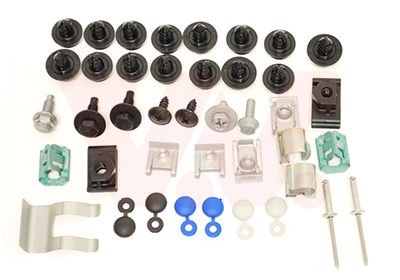 VAN WEZEL Monteringssett, støtfanger 3380794 3380794 Støtfanger holder NISSAN PRIMASTAR VAN WEZEL