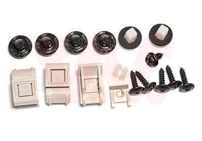 VAN WEZEL Mounting Kit, bumper 3391793 Jaguar E-PACE VAN WEZEL bumper brackets 3391793