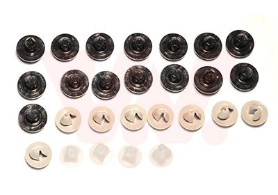 VAN WEZEL Monteringssett, hjulskjerm 3391796 VAN WEZEL 3391796 Skvettskjerm Nissan Murano Z51 originale pris