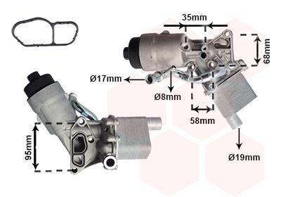 VAN WEZEL Ölkühler 37013718 37013718 Zusatzölkühler SUZUKI SWIFT VAN WEZEL kaufen