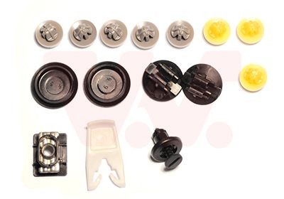 VAN WEZEL Montāžas komplekts, Durvis 4334799 VAN WEZEL 4334799 Montāžas komplekts, Durvis