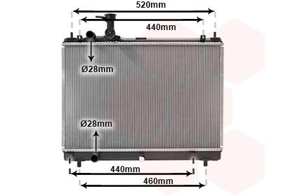 Kühler, Motorkühlung VAN WEZEL 52012704 VAN WEZEL 52012704 Kühlmodul SUZUKI SWIFT 2024 Kosten