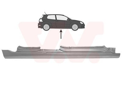 VAN WEZEL Sottoporta 5863104 5863104 Sottoporta VAN WEZEL CHEVROLET AVEO costo