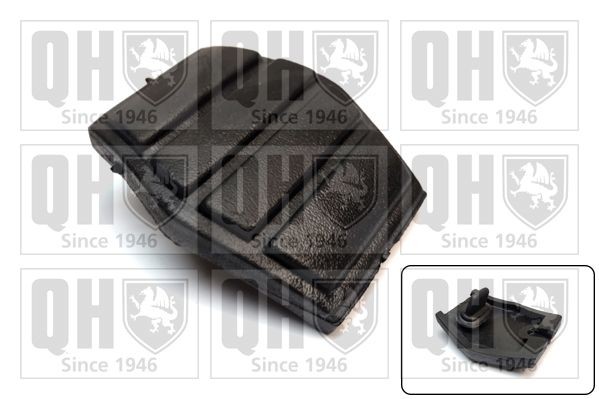 QUINTON HAZELL Pedalbelegg, clutchpedal EM2119K EM2119K Pedalbelegg VW KAEFER QUINTON HAZELL