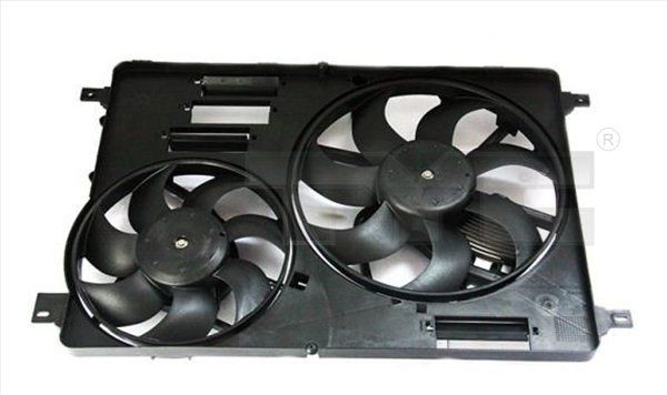 TYC Fan, radiator 838-0009 Volvo C70 TYC radiator fan 8380009