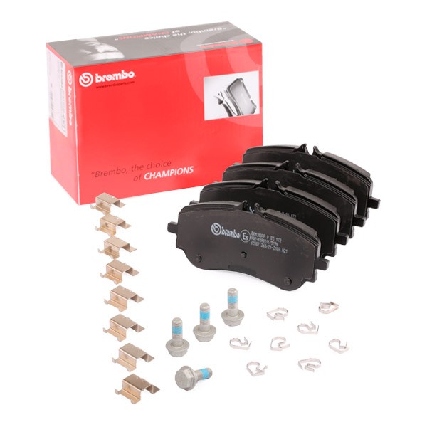 BREMBO Plaquettes de frein P 85 172 BREMBO P 85 172 Plaquettes de frein VOLKSWAGEN Crafter Minibus (SY) 2.0 TDI 4motion 140 CV 2018
