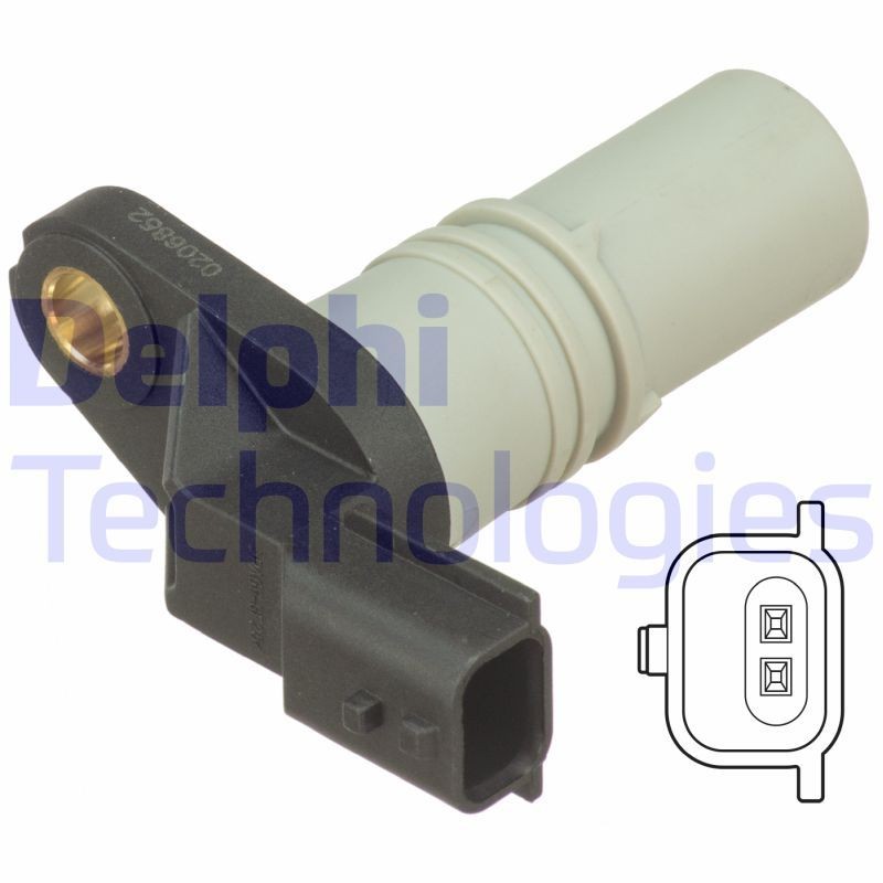 DELPHI Kurbelwellensensor SS11244 Kurbelwellengeber DELPHI Renault ALASKAN SS11244