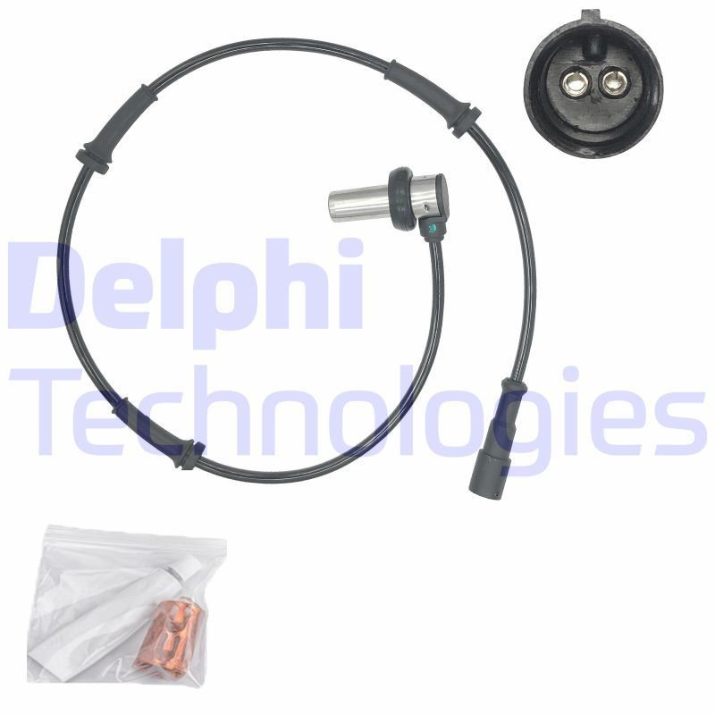 DELPHI Snímač počtu otáčok kolesa SS20636 DELPHI SS20636 Čidlo abs Land Rover Freelander Cabrio lacné