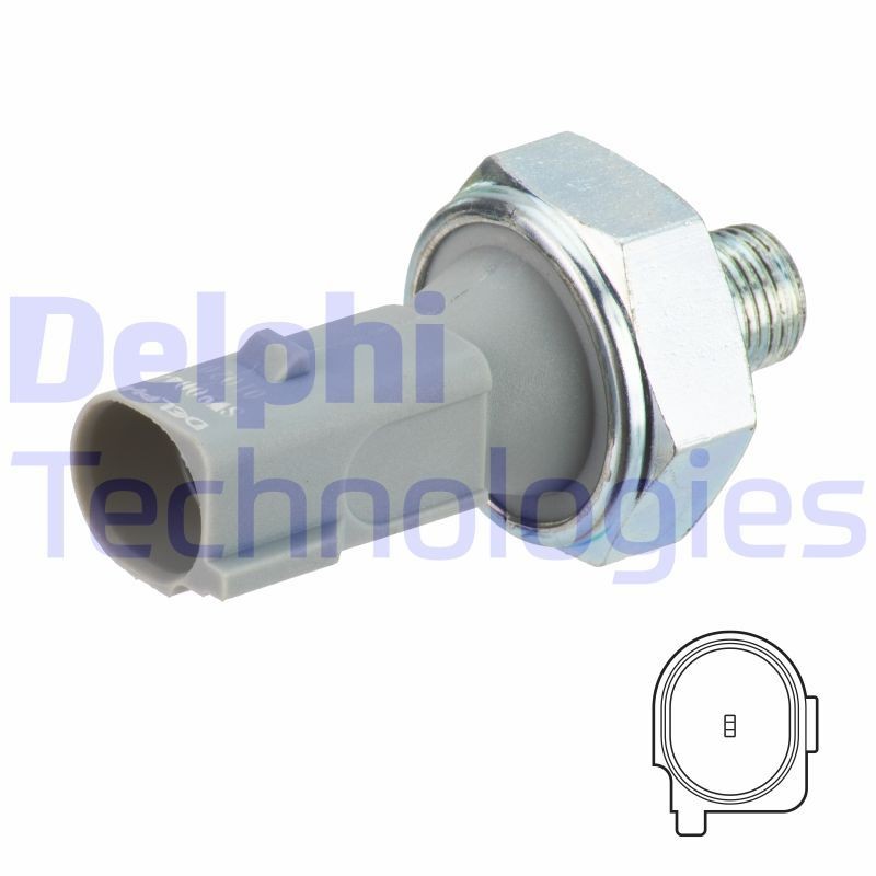 DELPHI Öldruckschalter SW90044 Öldruckventil DELPHI 505 SW90044 günstig