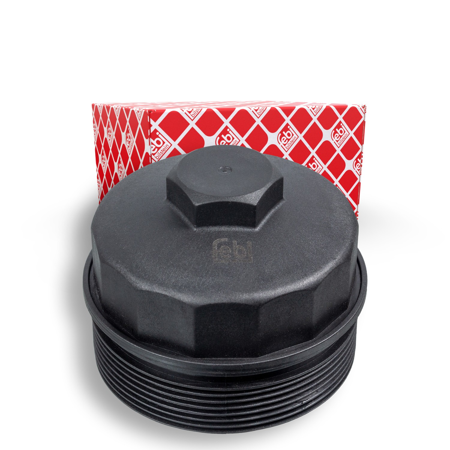 FEBI BILSTEIN Cover, oil filter housing 107320 FEBI BILSTEIN 107320 MERCEDES-BENZ S-Class Saloon (W223) oil filter housing replacement