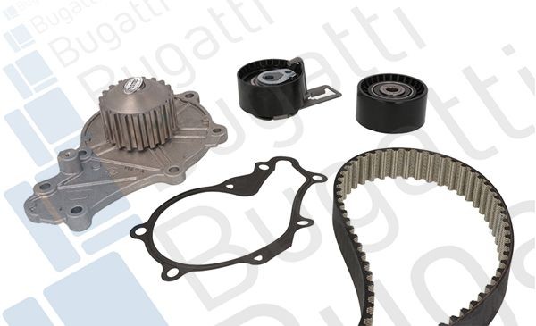 BUGATTI Ūdenssūknis + Zobsiksnas komplekts KBU10052C KBU10052C Ūdens sūkņi + zobsiksnas komplekts BUGATTI RENAULT MASTER