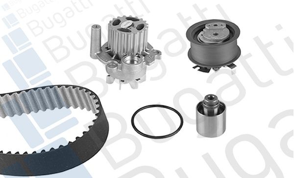 BUGATTI Wasserpumpe + Zahnriemensatz KBU10227A Zahnriemen Kit + Wasserpumpe BUGATTI Nissan INTERSTAR KBU10227A
