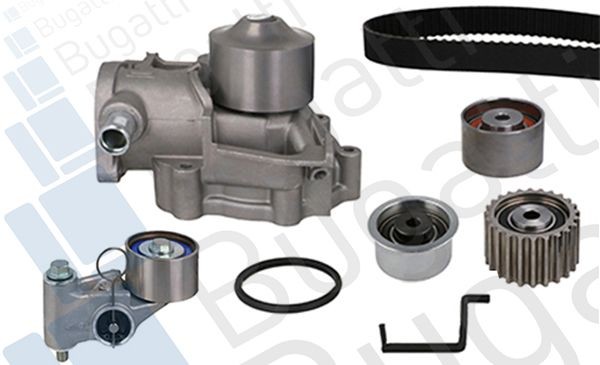 BUGATTI Vesipumppu + jakohihnasarja KBU8101A Subaru Impreza GFC vesipumppu + jakohihnasarja BUGATTI KBU8101A
