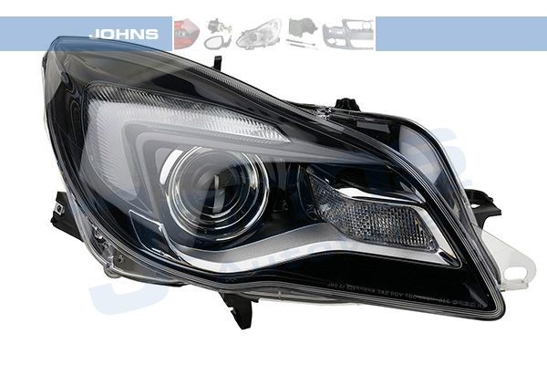 Forlygte JOHNS 55 17 10-5 JOHNS 55 17 10-5: Fjernlyslygter Opel INSIGNIA 2009
