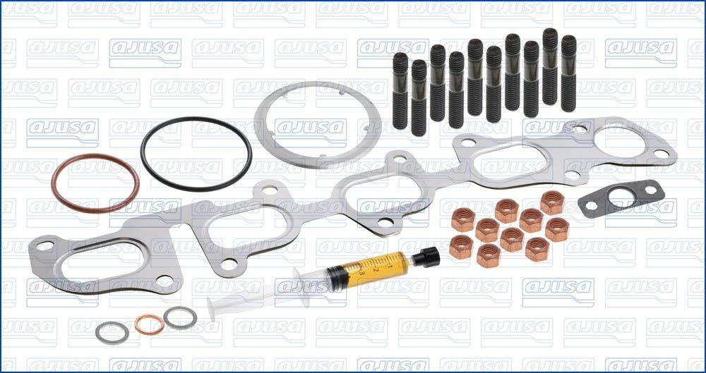 AJUSA Kit de montage, compresseur JTC12299 AJUSA JTC12299 Kit de montage ligne d'échappement Santana pas cher