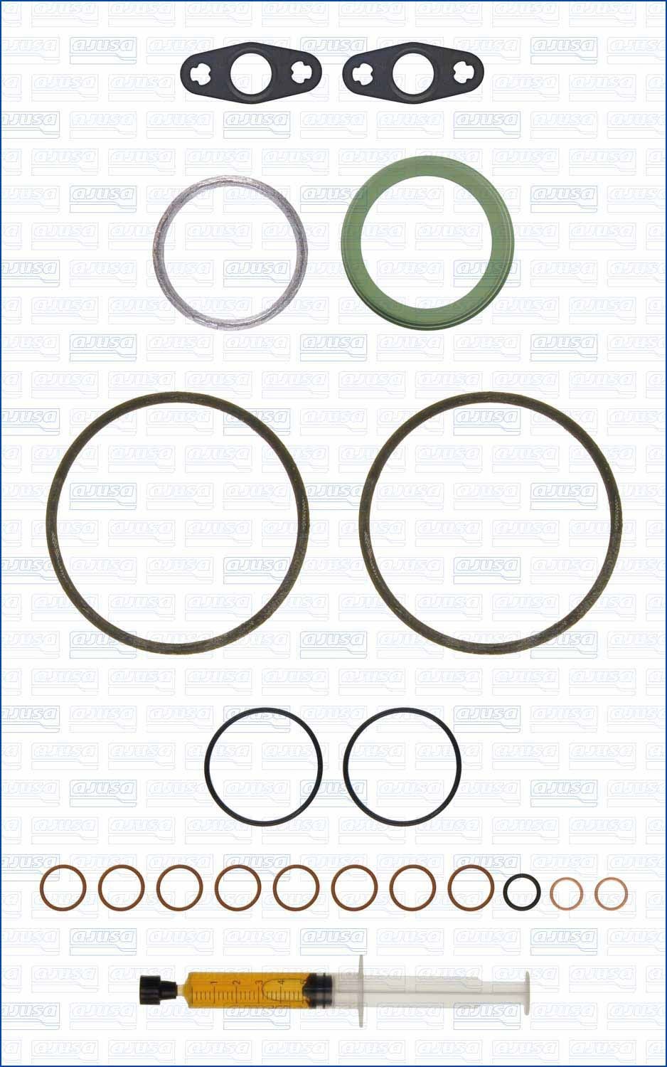 AJUSA Mounting Kit, charger JTC12318 AJUSA JTC12318 D3 Saloon (G20) mounting kit charger cost