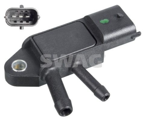 SWAG Sensor, avgasstrykk 55 10 3171 Partikkelfilter sensor SWAG LOGAN 55 10 3171 billige