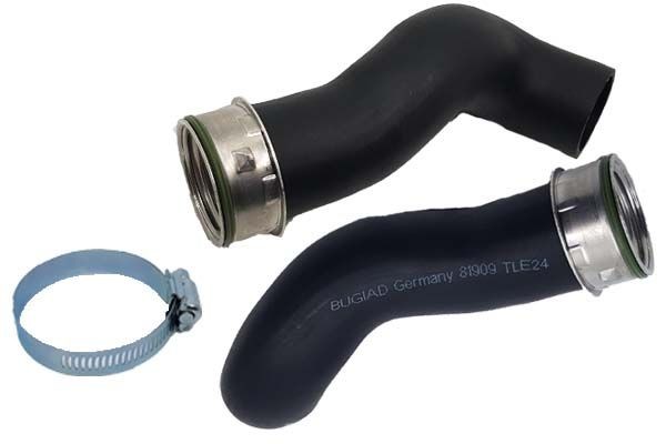 Kompressoriõhuvoolik BUGIAD 81909 BUGIAD 81909: Laadimisõhu voolik BMW 1. Seeria 2004