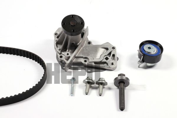 HEPU Tandremssæt med vandpumpe PK02552 Vandpumpe + tandremssæt HEPU Ford ECOSPORT PK02552