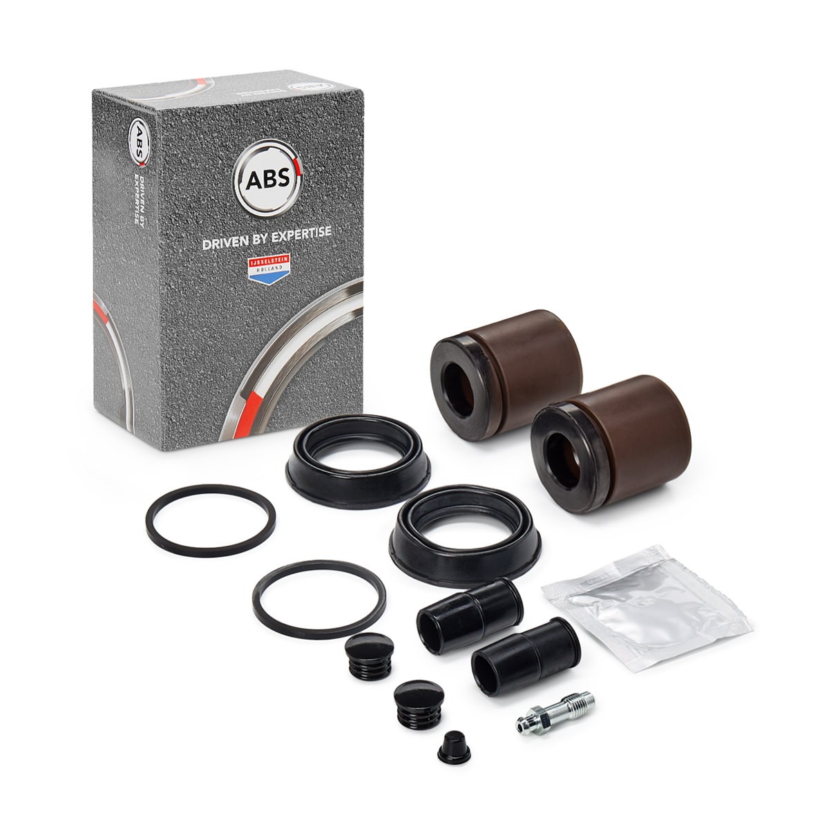 A.B.S. Reparasjonssett, bremsecaliper 57665 Bremseklave reparasjonssett A.B.S. Jeep CHEROKEE 57665