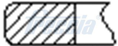 FRECCIA Kolvirõngakomplekt FR10-074000 FRECCIA FR10-074000 Kolvirõngad BMW E63 originaal hind