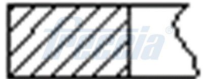 Stempelringsett FRECCIA FR10-375200 FRECCIA FR10-375200: Stempelringer Citroen C2 2010