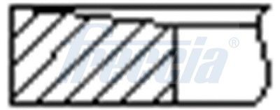 FRECCIA Sada piestnych krúżkov FR10-385700 FRECCIA FR10-385700 originálne Piestne krúžky Renault Koleos 1 cena