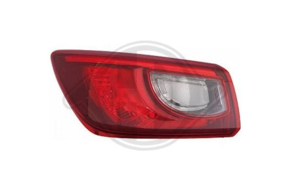 Bakljus DIEDERICHS 5645091 DIEDERICHS 5645091: Bakljus Mazda CX-3 2016