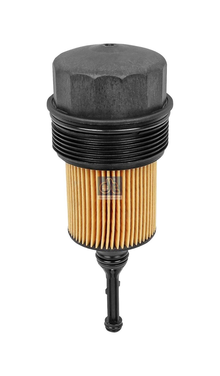 DT Spare Parts Deksel, oljefilterbeholder 4.69124 DT Spare Parts 4.69124 Oljefilterhus og tetning Lumina Sedan pris