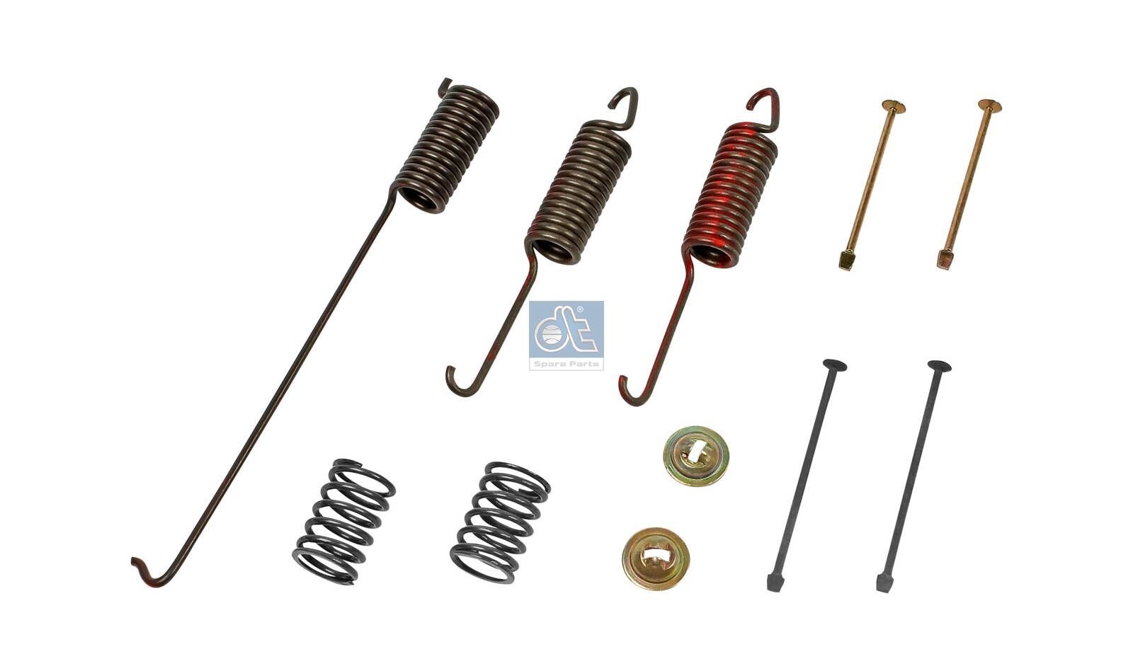 DT Spare Parts Veer, remschoen 4.90943 DT Spare Parts 4.90943 Rem montageset MERCEDES-BENZ T2/L Van / Station wagon aan een voordelige prijs