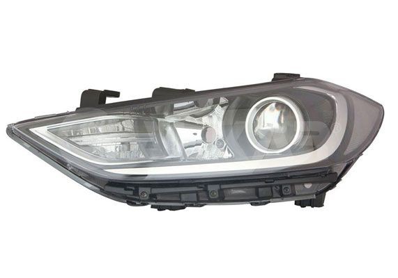 Projecteur principal ALKAR 2771618 ALKAR 2771618: Feux Hyundai ELANTRA 2009