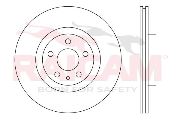 RAICAM Bremseskive RD01540 RD01540 RAICAM Sportsbremseskiver Ford USA billige
