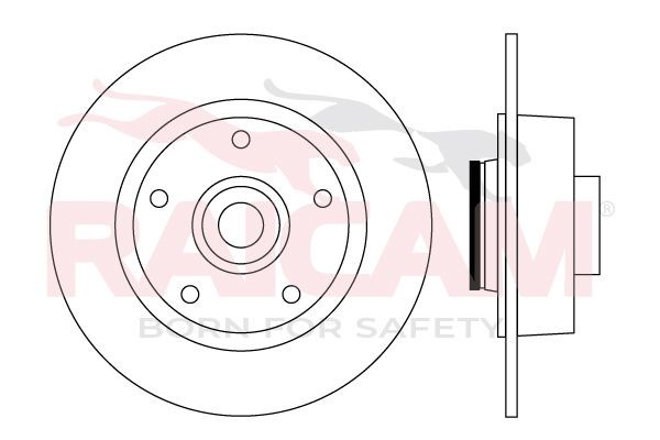 RAICAM Disco freno RD01544 RD01544 Dischi freno sportivi RAICAM Hyundai