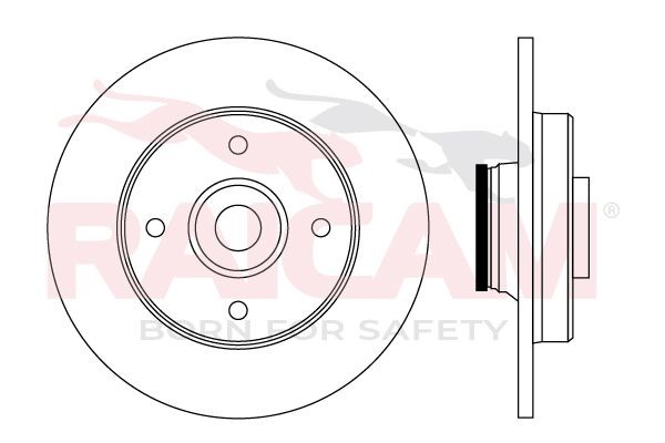 RAICAM Δισκόπλακα RD01551 RD01551 RAICAM Αγωνιστικές δισκόπλακες Kia φθηνά