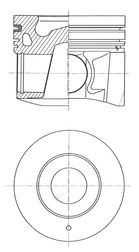 Piston KOLBENSCHMIDT 41644620 KOLBENSCHMIDT 41644620 Piston moteur NISSAN PATROL 2018
