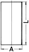 KOLBENSCHMIDT Chemise de cylindre 89630190 KOLBENSCHMIDT 89630190 Chemises de cylindre FORD Transit Mk5 Camion plate-forme/Châssis (V184, V185) pas cher