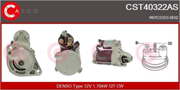 CASCO Démarreur CST40322AS Démarreur CASCO Classe S CST40322AS pas cher