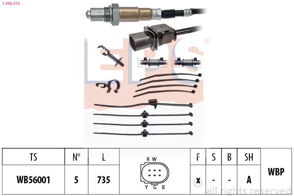 EPS Lambda sonda 1.998.374 EPS 1.998.374 Lambda sonda