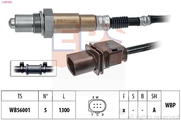 EPS Lambdasonde 1.998.462 1.998.462 EPS Lambda Sensor TESLA Kosten