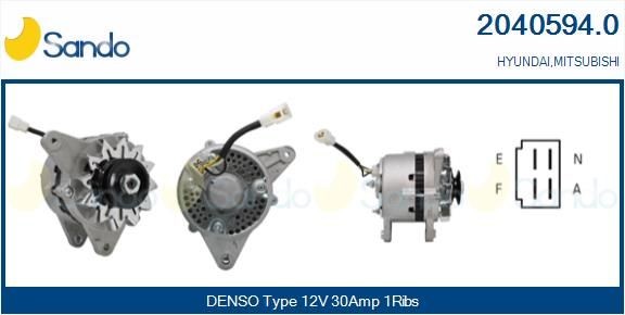 SANDO Lichtmaschine 2040594.0 SANDO 2040594.0 Alternator Celeste A7 Kosten