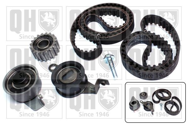 QUINTON HAZELL Timing belt kit QBK156 QUINTON HAZELL QBK156 Ford Escort GAF toothed belt replacement
