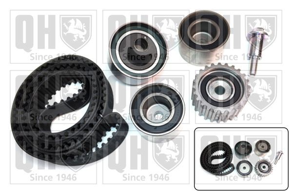QUINTON HAZELL Jogo de correias dentadas QBK555 QUINTON HAZELL QBK555 Kit de correia de distribuição SUBARU Legacy II Sedan (BD) baratos