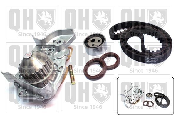 QUINTON HAZELL Distributieriem set + waterpomp QBPK1222 QBPK1222 QUINTON HAZELL Distributieriemset BMW goedkoop