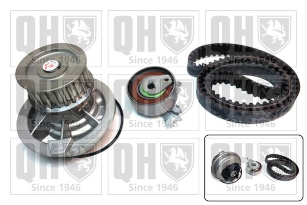 QUINTON HAZELL Distributieriem set + waterpomp QBPK3391 QUINTON HAZELL QBPK3391 Distributieriem set met waterpomp Opel Frontera Sport originele prijs